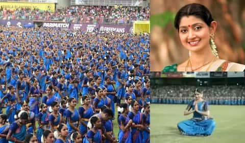 11,600 பரதநாட்டிய கலைஞர்களை வைத்து கின்னஸ் சாதனை செய்த நடிகை திவ்யா உன்னி