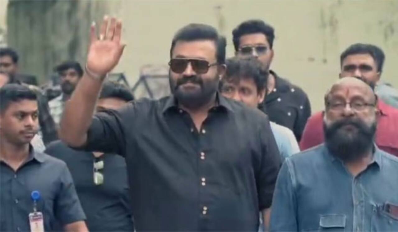அமைச்சரான பிறகு முதன்முறையாக படப்பிடிப்பில் கலந்துகொண்ட சுரேஷ்கோபி