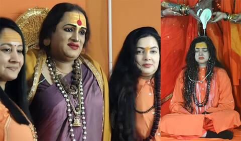 கும்பமேளாவில் துறவறம் பூண்டார் நடிகை மம்தா குல்கர்னி