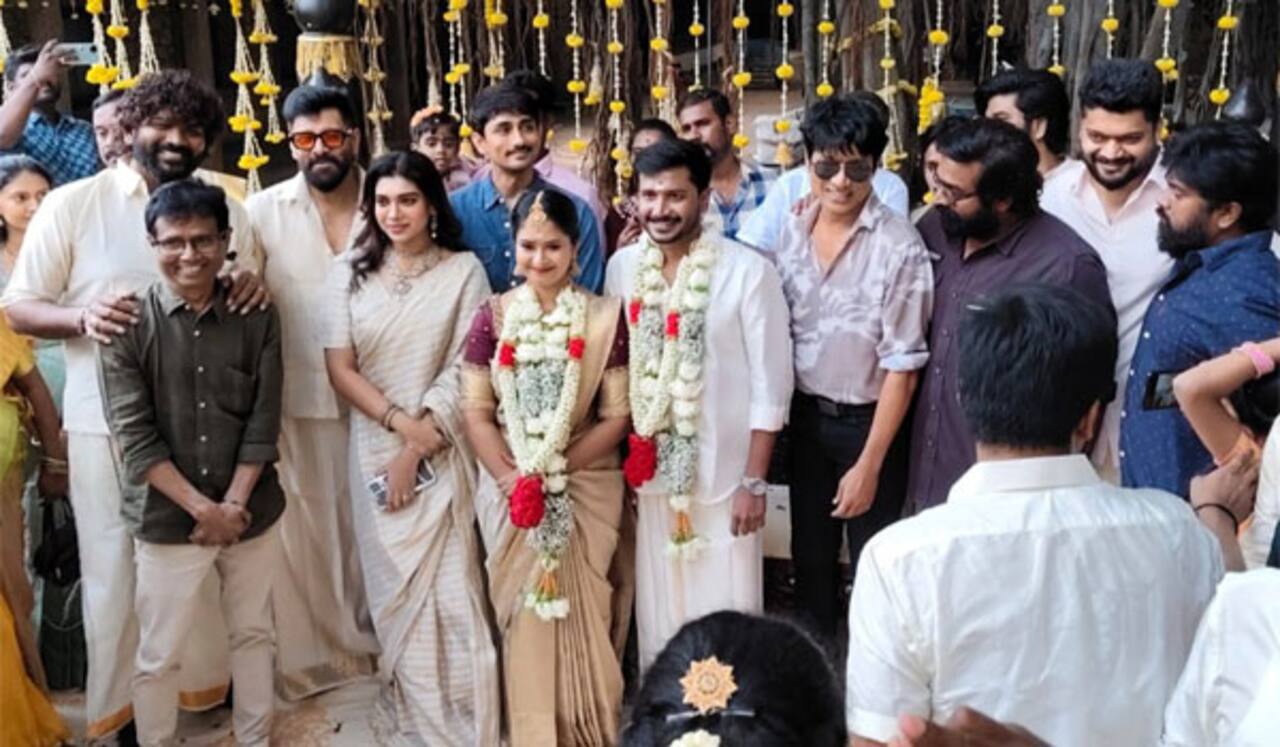 ‛சித்தா இயக்குனர் அருண்குமார் திருமணம்: பிரபலங்கள் நேரில் வாழ்த்து