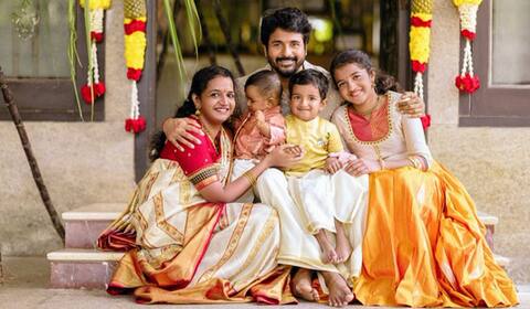 மூன்றாவது மகன் பவனுக்கு காது குத்து விழா நடத்திய சிவகார்த்திகேயன்