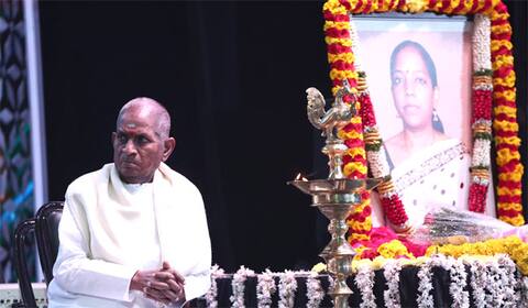 பவதாரிணியின் ஆத்மா சாந்தி அடைந்திருக்கும் : இளையராஜா நெகிழ்ச்சி