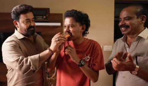 பிரேமலு நடிகரின் பிறந்தநாளில் பஜ்ஜி ஊட்டி விட்டு வாழ்த்து சொன்ன மோகன்லால்