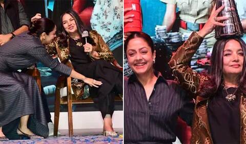 ஷபானா ஆஸ்மியுடன் இணைந்து நடித்துள்ள ஜோதிகா : காலில் விழுந்து ஆசி