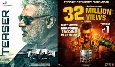 அஜித்தின் விடாமுயற்சி, குட் பேட் அக்லி பட டீசர்களுக்கு இடையே இப்படி ஒரு வித்தியாசமா?