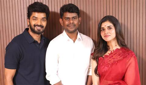 ஜெய் ஜோடியாக மீனாட்சி கோவிந்தராஜன் : காதல், திரில்லர் படமாக உருவாகிறது