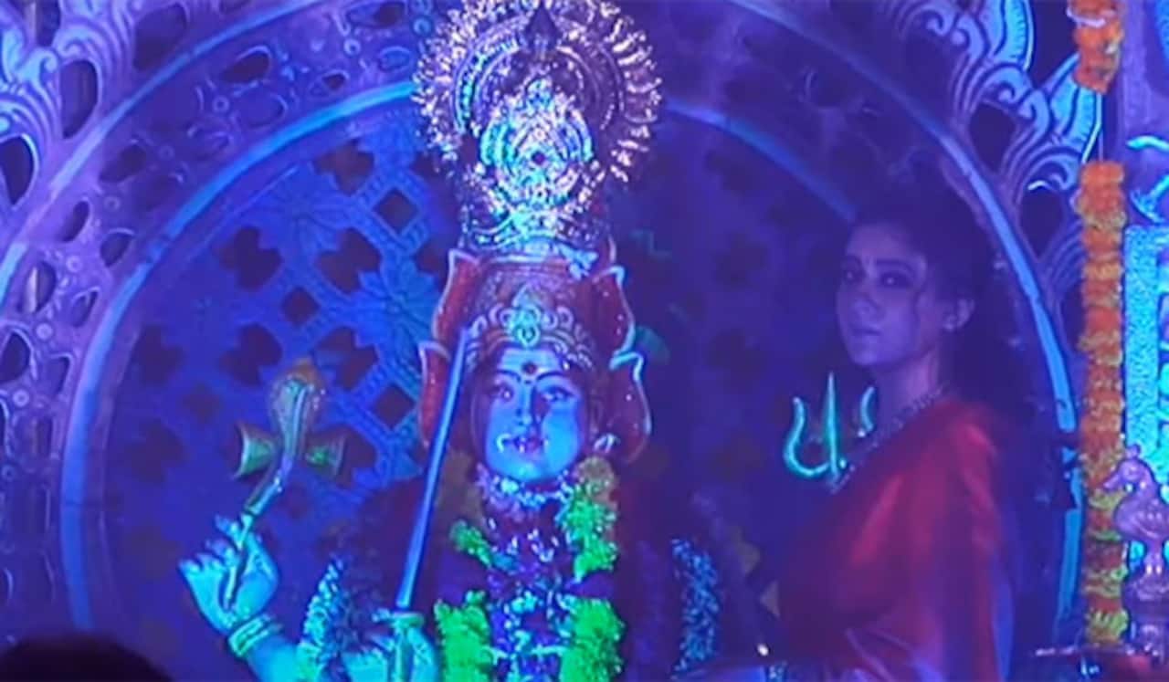 மூக்குத்தி அம்மன் 2 துவக்க விழா : மத்திய அமைச்சர் உள்ளிட்ட விருந்தினர்களை காக்க வைத்த நயன்தாரா