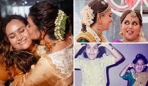 எனது சுவரே... - அக்காவுக்கு கீர்த்தி சுரேஷ் பிறந்தநாள் வாழ்த்து