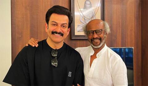ரஜினி சந்திப்பு பற்றி பிருத்விராஜ் நெகிழ்ச்சி
