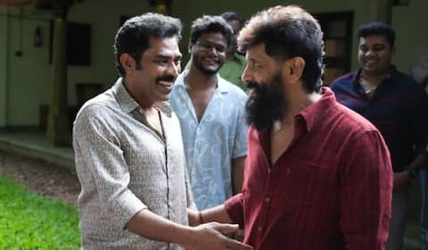 வீர தீர சூரனில் எங்களுக்கு விக்ரம் தான் மேக்கப் மேன் : சுராஜ் வெஞ்சாரமூடு கலாட்டா