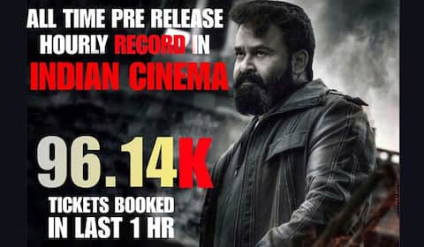 ஆன்லைன் முன்பதிவில் சாதனை படைத்த எல் 2 எம்புரான்