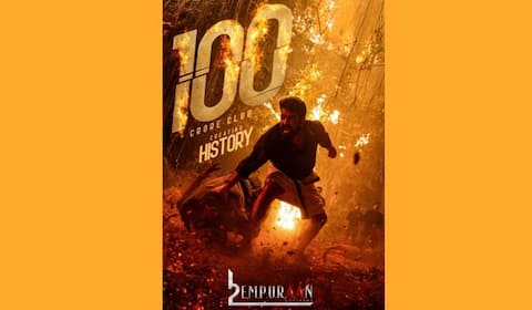 ரூ.100 கோடி வசூலை கடந்த எம்புரான்