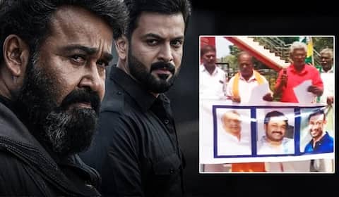 எம்புரான் படத்தை எதிர்த்து தமிழ்நாட்டு விவசாயிகள் போராட்டம்