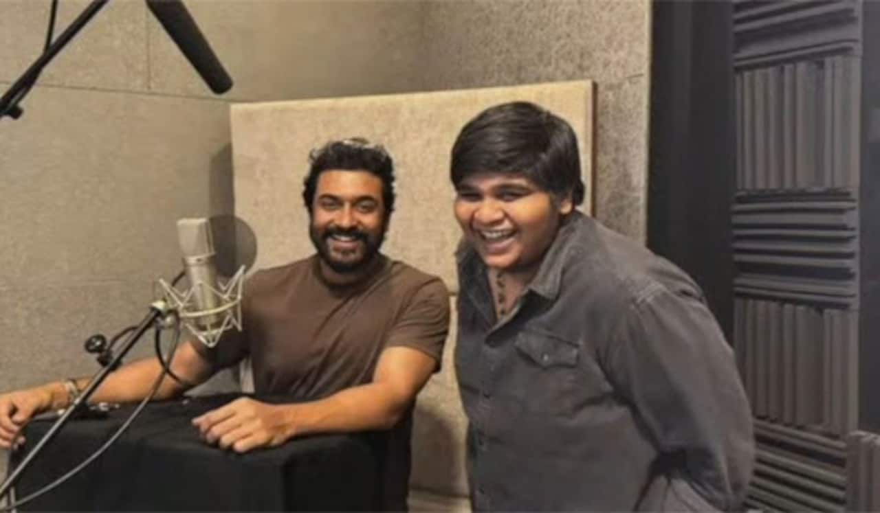 ரெட்ரோ டப்பிங் பணிகளை நிறைவு செய்த சூர்யா