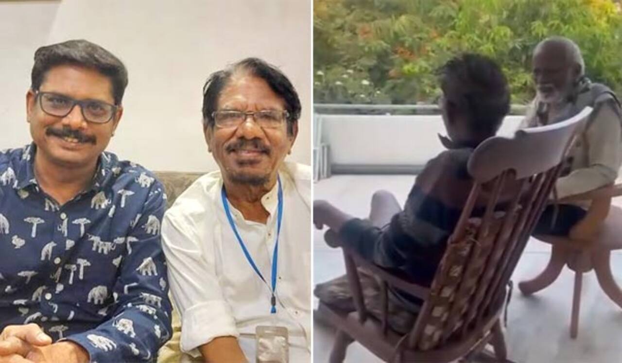 பாட்டு பாடி, பழைய நினைவுகளை பகிர்ந்து பாரதிராஜாவை தேற்றிய கங்கை அமரன்
