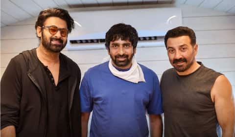 சன்னி தியோலை நேரில் சந்தித்த பிரபாஸ்: ‛ஜாட் படத்திற்கு வாழ்த்து