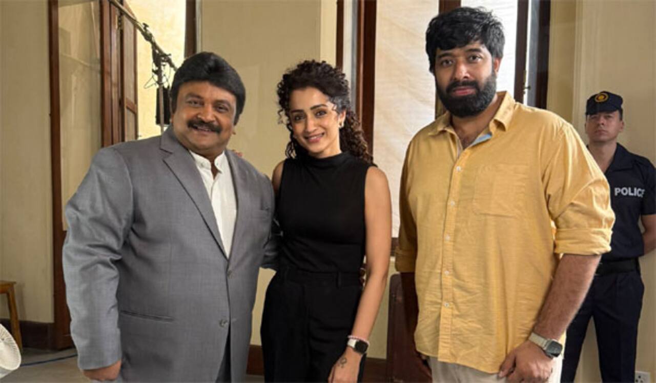 நன்றி மாமே - பிரபு, ஆதிக்குடன் எடுத்துக் கொண்ட புகைப்படத்துடன் திரிஷா வெளியிட்ட பதிவு!