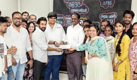 ரெட்ரோ வெற்றி: 10 கோடி அன்பளிப்பாக கொடுத்த சூர்யா