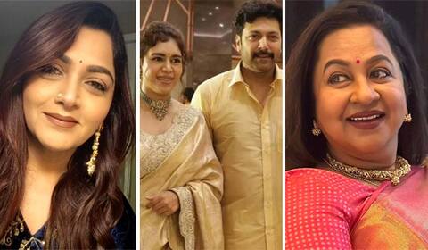 பாடகி கெனிஷாவுடன் என்ட்ரி  கொடுத்த ரவி மோகன்-  ஆர்த்திக்கு ஆதரவாக குரல் கொடுத்த ராதிகா - குஷ்பூ!