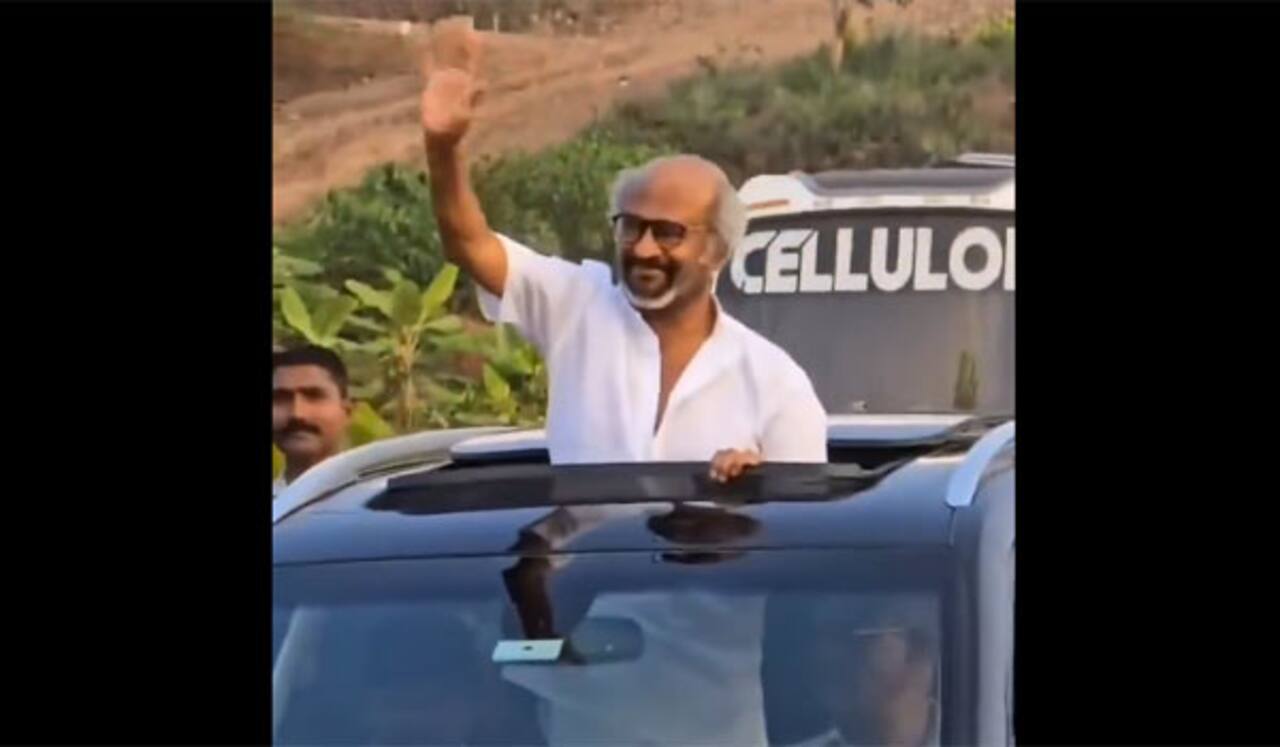 கேரளாவில் ஜெயிலர் 2 படப்பிடிப்பு : ரஜினியைப் பார்த்து ரசிகர்கள் ஆரவாரம்