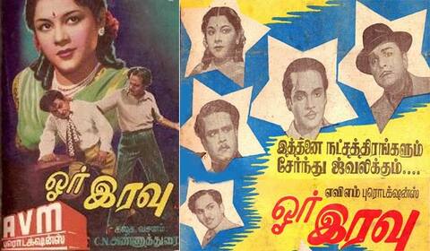 பிளாஷ்பேக்: ஒரே இரவில் கதை எழுதி உருவாக்கப்பட்ட “ஓர் இரவு” திரைப்படம்