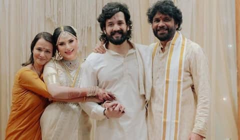 மகன் அகில் திருமணம்: அம்மா அமலா நெகிழ்ச்சிப் பதிவு
