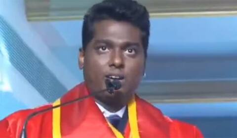 இயக்குனர் அட்லிக்கு கவுரவ டாக்டர் பட்டம்