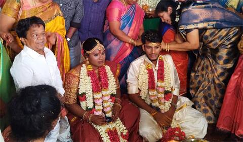 காமெடி நடிகர் கிங்காங் மகளின் திருமணம் நடைபெற்றது!