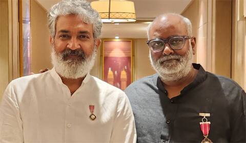 கீரவாணிவுடன் கம்போசிங் பணியில் ராஜமவுலி