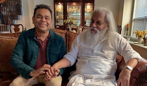 அமெரிக்காவில் ஜேசுதாஸை சந்தித்த ஏஆர் ரஹ்மான்