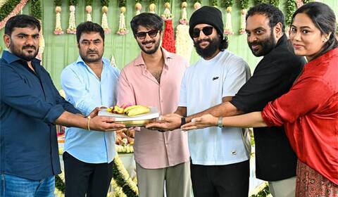 துல்கர் சல்மானின் 41வது படத்தை துவக்கி வைத்த நானி