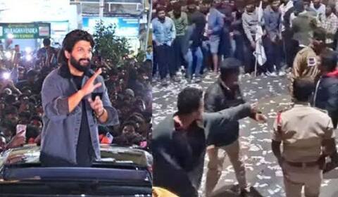 புஷ்பா 2 தியேட்டர் நெரிசல் விவகாரம்: மனித உரிமைகள் ஆணையம் நோட்டீஸ்