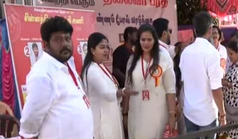 சின்னத்திரை நடிகர் சங்கத் தேர்தல்: ஓட்டுப்பதிவு விறுவிறு