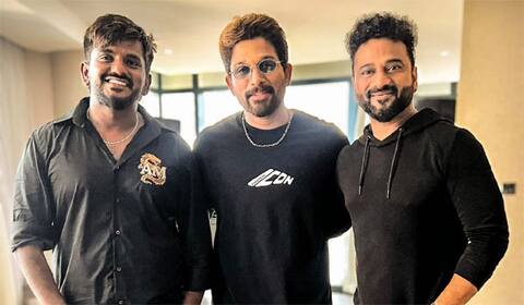 அல்லு அர்ஜூனை பார்த்து வியந்த ‛டிராகன் பட இயக்குனர்