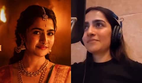 காந்தாரா சாப்டர் 1 டப்பிங்கை முடித்த ருக்மிணி வசந்த்
