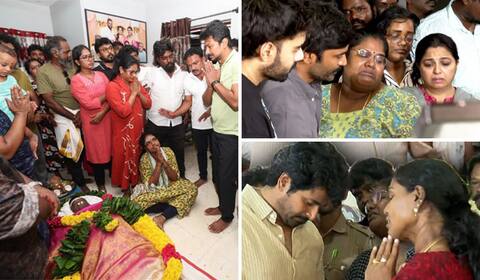 ரோபோ சங்கர் மறைவு : திரையுலகினர் அஞ்சலி