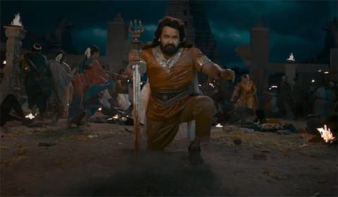 பாகுபலி பாணியில் உருவாகி இருக்கும் மோகன்லாலின் விருஷபா