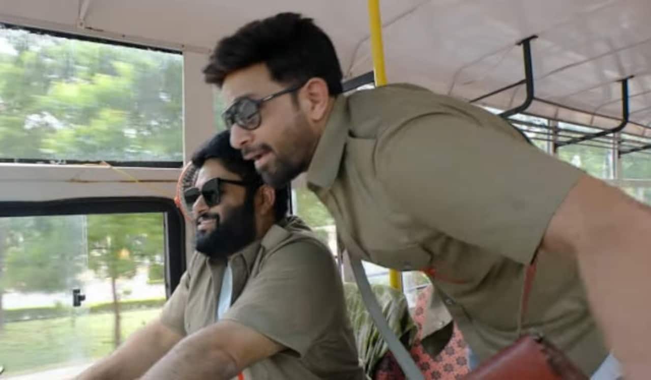 புரமோஷனுக்காக டிரைவராக மாறிய இசையமைப்பாளர் தமன்