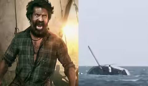 சூரியின் மண்டாடி படப்பிடிப்பில் விபத்து: கேமரா கடலில் மூழ்கியது