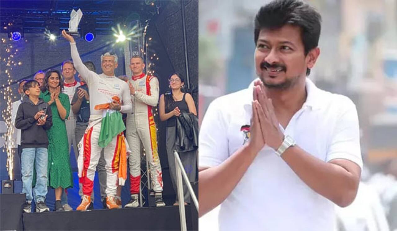 ஸ்பெயின் கார் பந்தயத்தில் மூன்றாமிடம்: அஜித் அணிக்கு உதயநிதி பாராட்டு