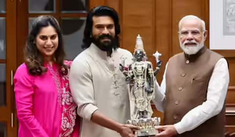 பிரதமருடன் நடிகர் ராம் சரண் சந்திப்பு