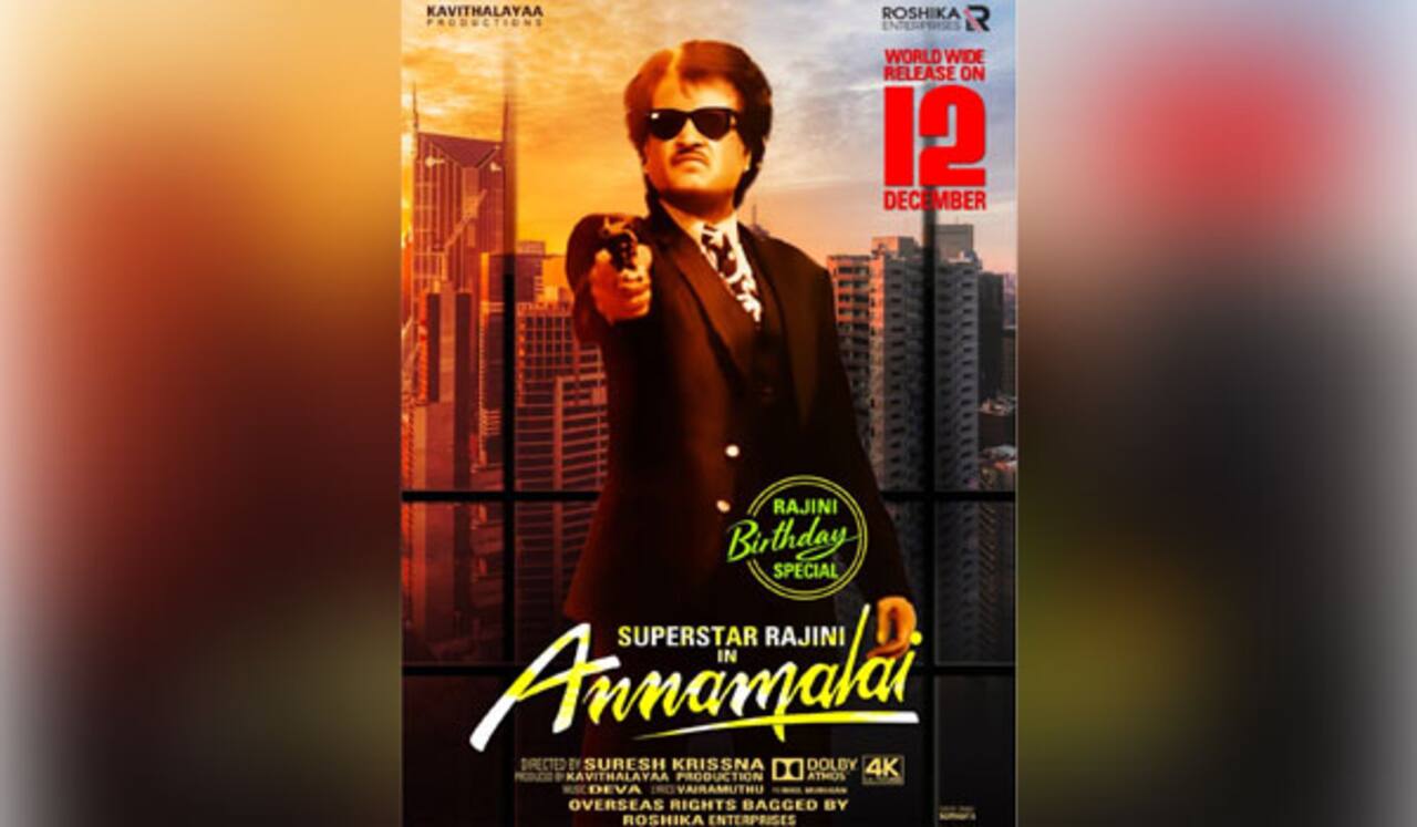 ரஜினி பிறந்தநாளில் பிரமாண்டமாக ரீ ரிலீஸ் ஆகும் அண்ணாமலை!