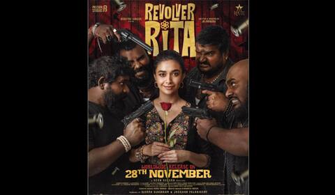 ரிவால்வர் ரீட்டா படத்தின் புதிய ரிலீஸ் தேதி அறிவிப்பு
