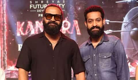 ஜூனியர் என்டிஆரை வைத்து பான் இந்திய படம்  இயக்கும் ரிஷப் ஷெட்டி!