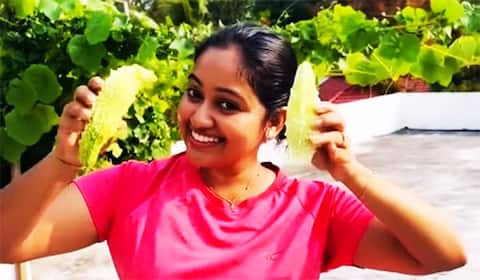 இயற்கை விவசாயம் செய்யும் மேக்னா