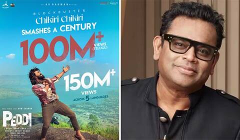 சிக்ரி சிக்ரி : 100 மில்லியனைக் கடந்த ஏஆர் ரஹ்மானின் முதல் தெலுங்குப் பாடல்