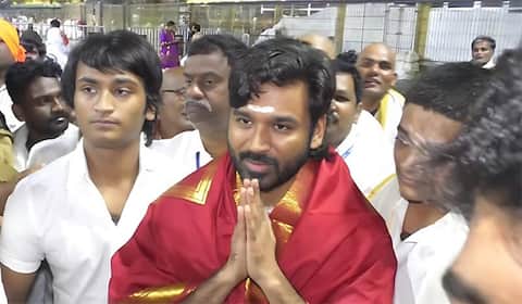 திருப்பதியில் தனுஷ் வழிபாடு : மகனை நடிகராக்குகிறாரா...