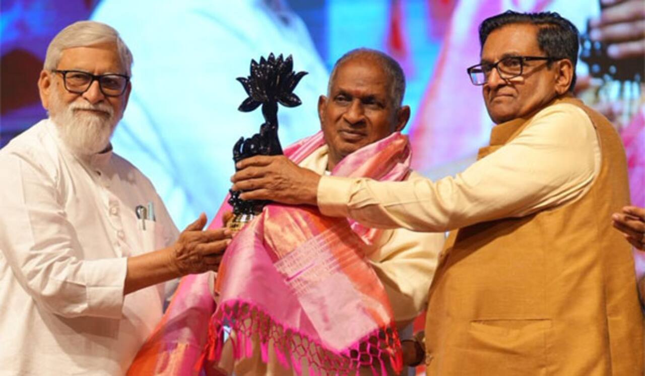 இன்னும் இசையை கற்பதால் உழைக்கிறேன் : ‛பத்மபாணி விருது பெற்ற இளையராஜா பேச்சு