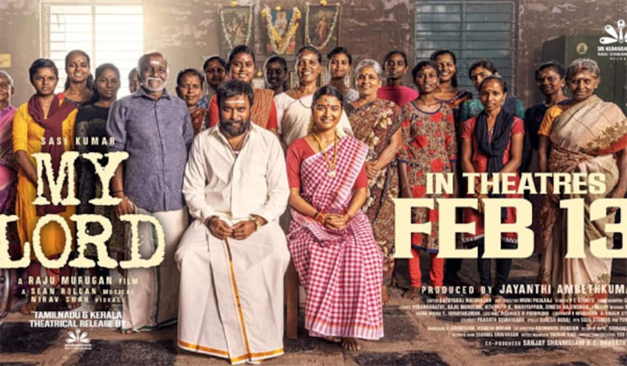 சசிகுமாரின் மை லார்ட் படம் பிப்ரவரி 13ல் ரிலீஸ்