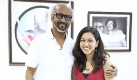 ரஜினிகாந்த் பாராட்டினார்: வித் லவ் காவ்யா நெகிழ்ச்சி